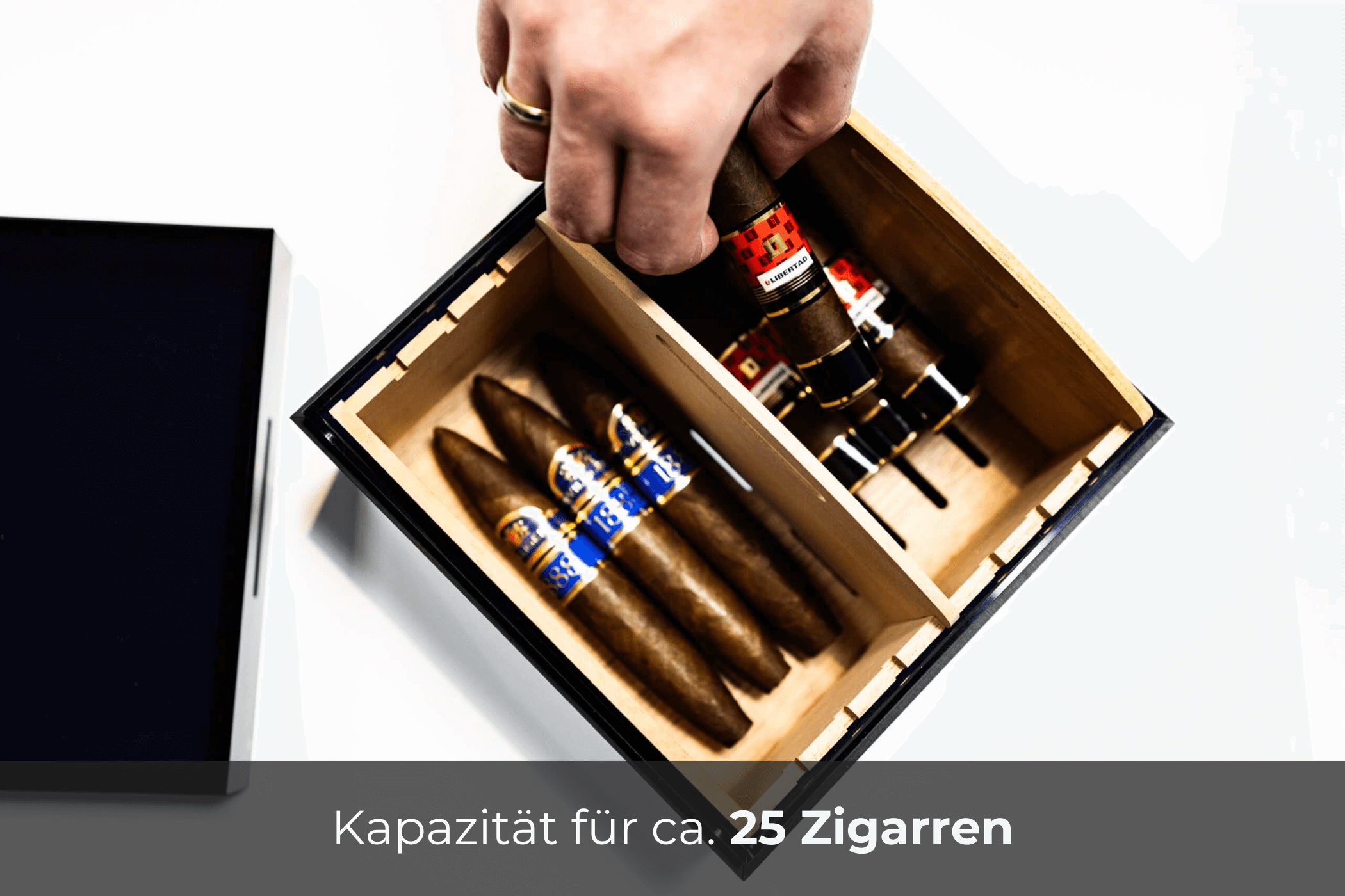 Humidor Vista Mini Black